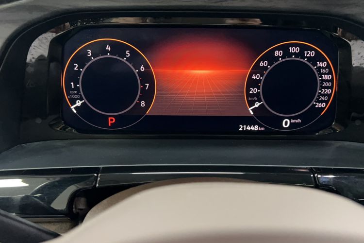 Used Volkswagen Viloran 2023 380TSI Prestige Edition Odometer Close Up