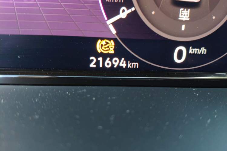 Used Volkswagen Viloran 2023 380TSI Prestige Edition Odometer Close Up