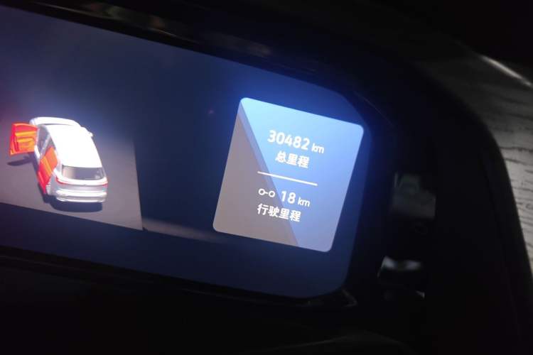 Used Volkswagen Viloran 2023 Revised 380TSI Prestige Edition Odometer Close Up