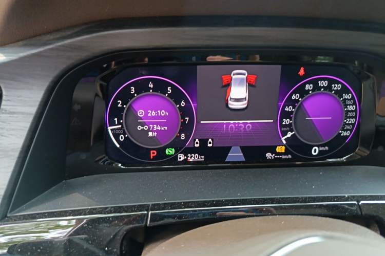 Used Volkswagen Viloran 2023 Revised 380TSI Prestige Edition Instrument Cluster