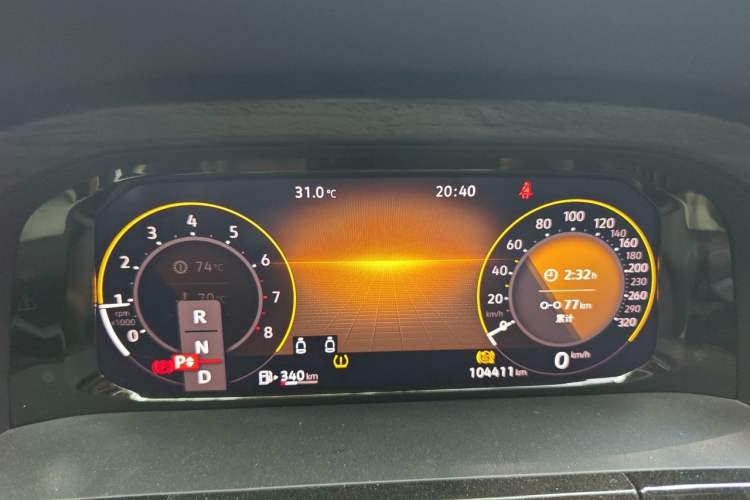 Used Volkswagen Viloran 2023 Facelift 330TSI Luxury Edition Instrument Cluster
