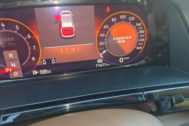Used Volkswagen Viloran 2023 380TSI Flagship Edition Odometer Close Up