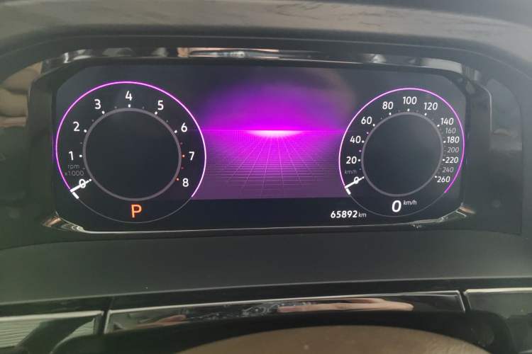 Used Volkswagen Viloran 2023 380TSI Prestige Edition Odometer Close Up