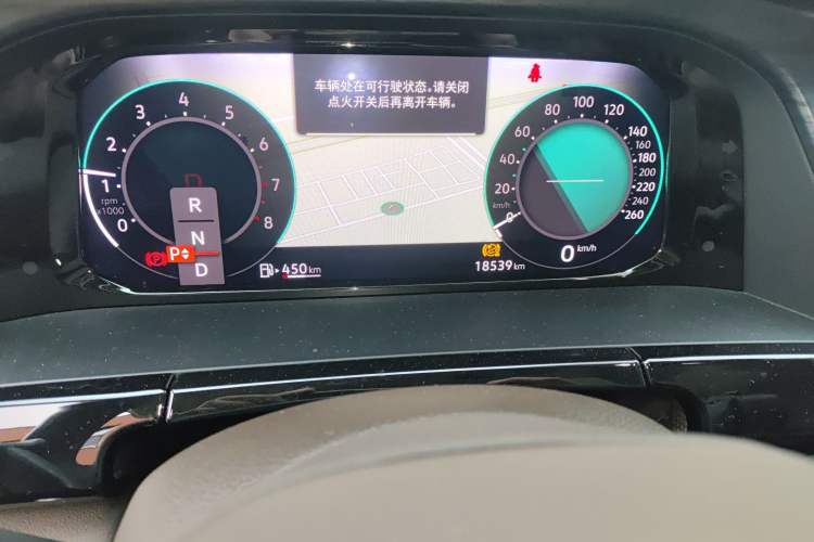 Used Volkswagen Viloran 2023 380TSI Prestige Edition Odometer Close Up