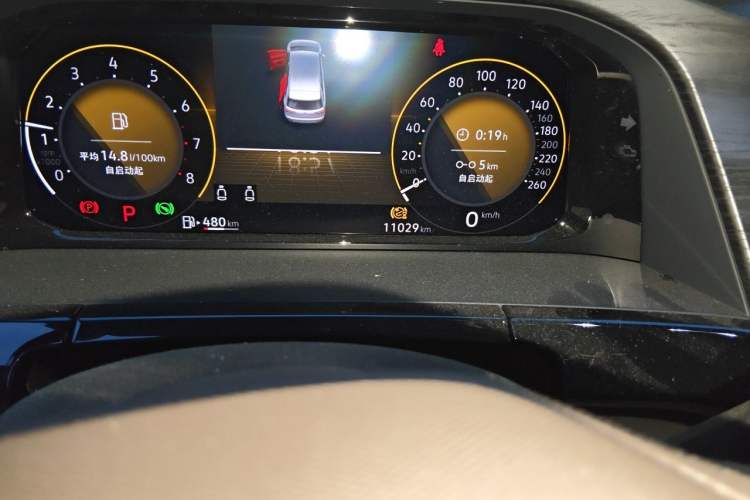 Used Volkswagen Viloran 2023 Revised 380TSI Prestige Edition Odometer Close Up