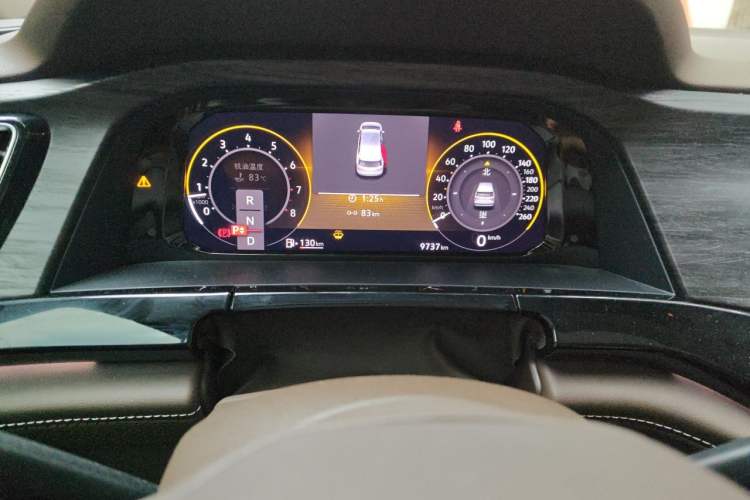 Used Volkswagen Viloran 2024 380TSI Luxury Edition Odometer Close Up