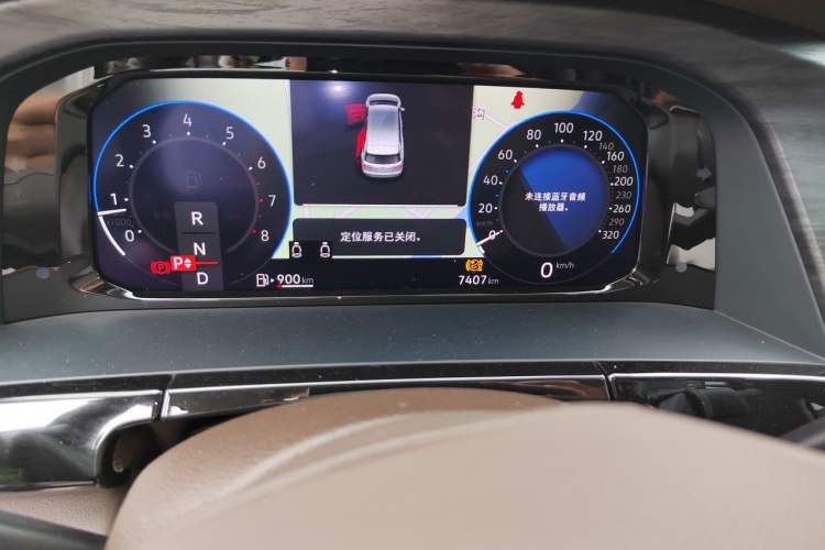 Used Volkswagen Viloran 2024 380TSI Luxury Edition Odometer Close Up