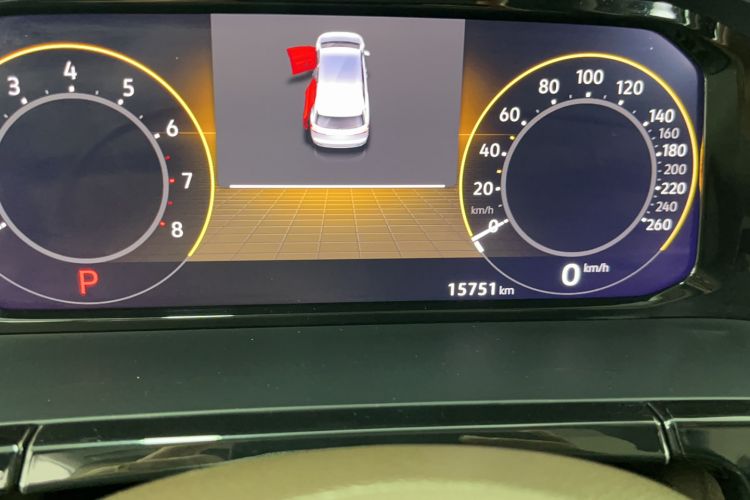 Used Volkswagen Viloran 2024 380TSI Luxury Edition Odometer Close Up