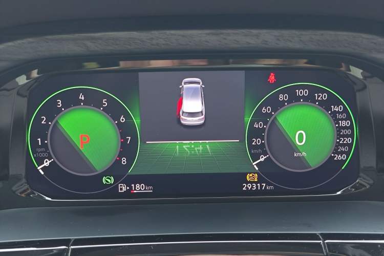 Used Volkswagen Viloran 2024 380TSI Premium Edition Odometer Close Up