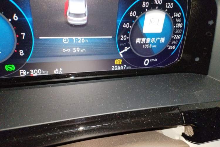 Used Volkswagen Viloran 2024 380TSI Flagship Edition Odometer Close Up