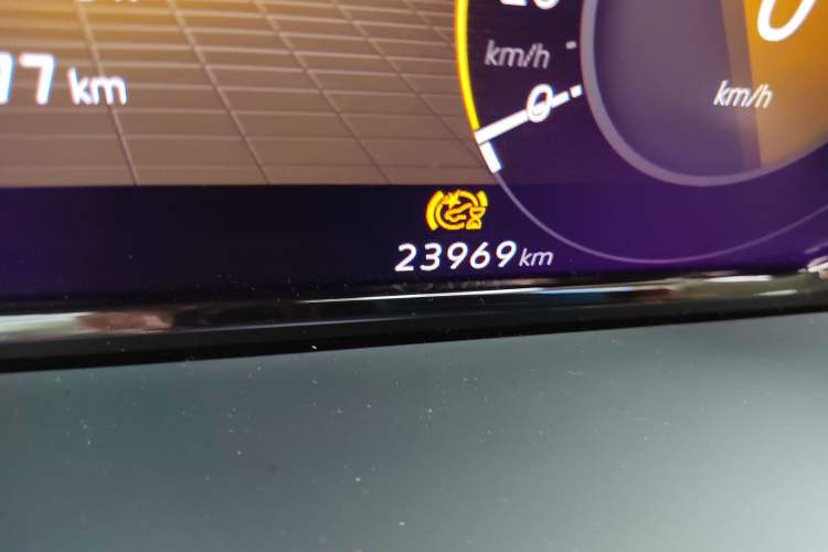 Used Volkswagen Viloran 2024 380TSI Flagship Edition Odometer Close Up