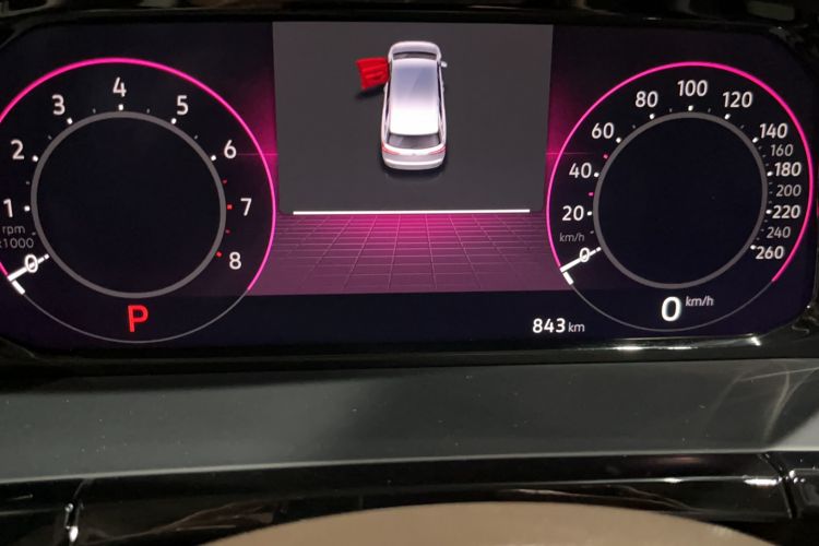 Used Volkswagen Viloran 2024 380TSI Premium Edition Odometer Close Up