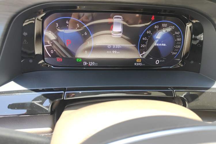 Used Volkswagen Viloran 2024 380TSI Premium Edition Odometer Close Up