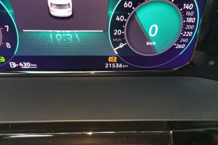 Used Volkswagen Viloran 2024 380TSI Premium Edition Odometer Close Up
