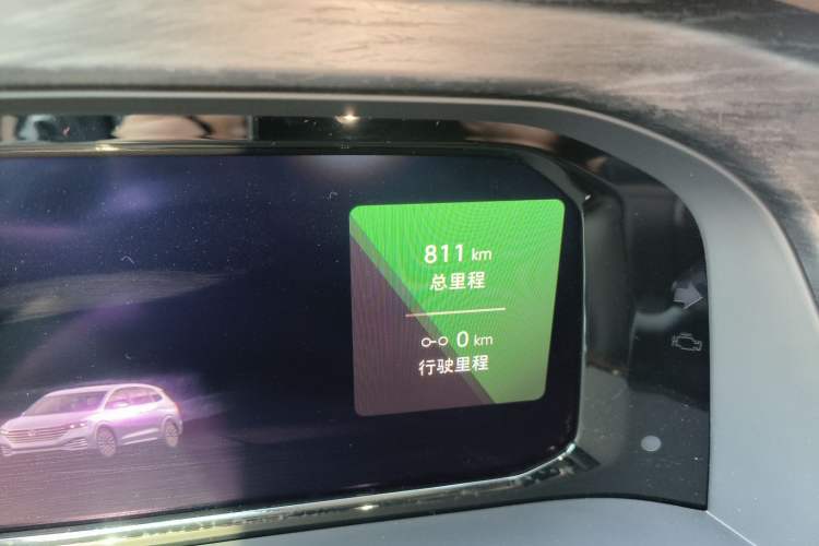 Used Volkswagen Viloran 2024 380TSI Premium Edition Odometer Close Up