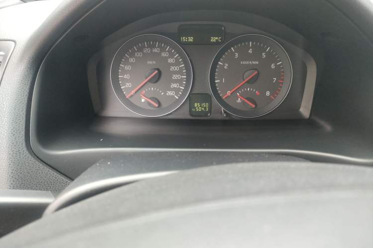 Used Volvo C30 2012 2.0L Aktiv Dynamic Package Edition Odometer Close Up