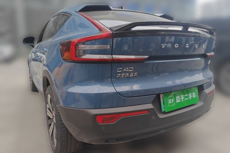 Used Volvo C40 2022 Long-Range Version Rear Left 45 Deg
