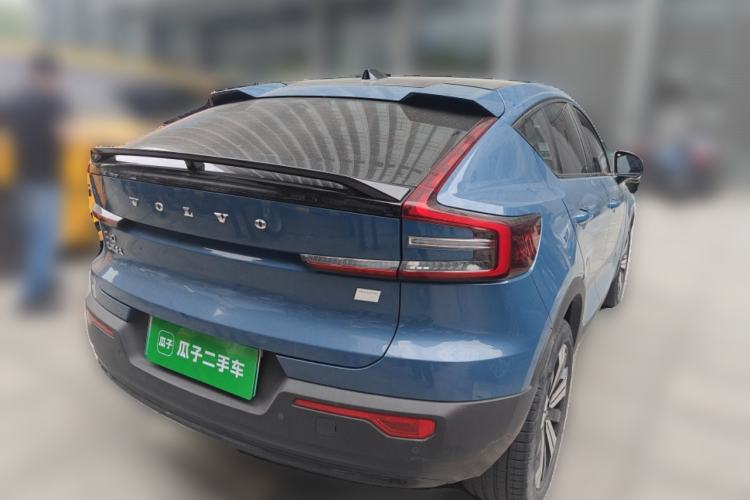 Used Volvo C40 2022 Long-Range Version Rear Right 45 Deg