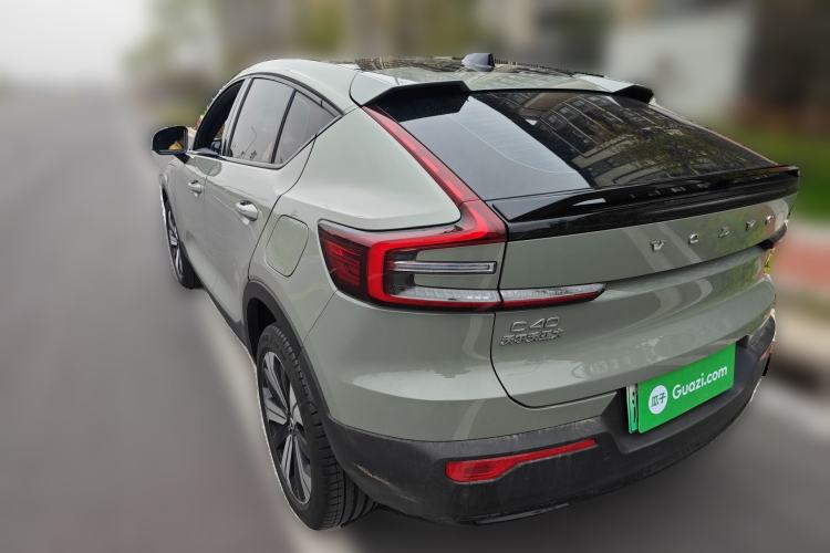 Used Volvo C40 2022 Long-Range Version Rear Left 45 Deg