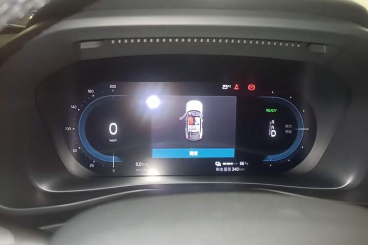 Used Volvo C40 2023 Long-Range Version Instrument Cluster