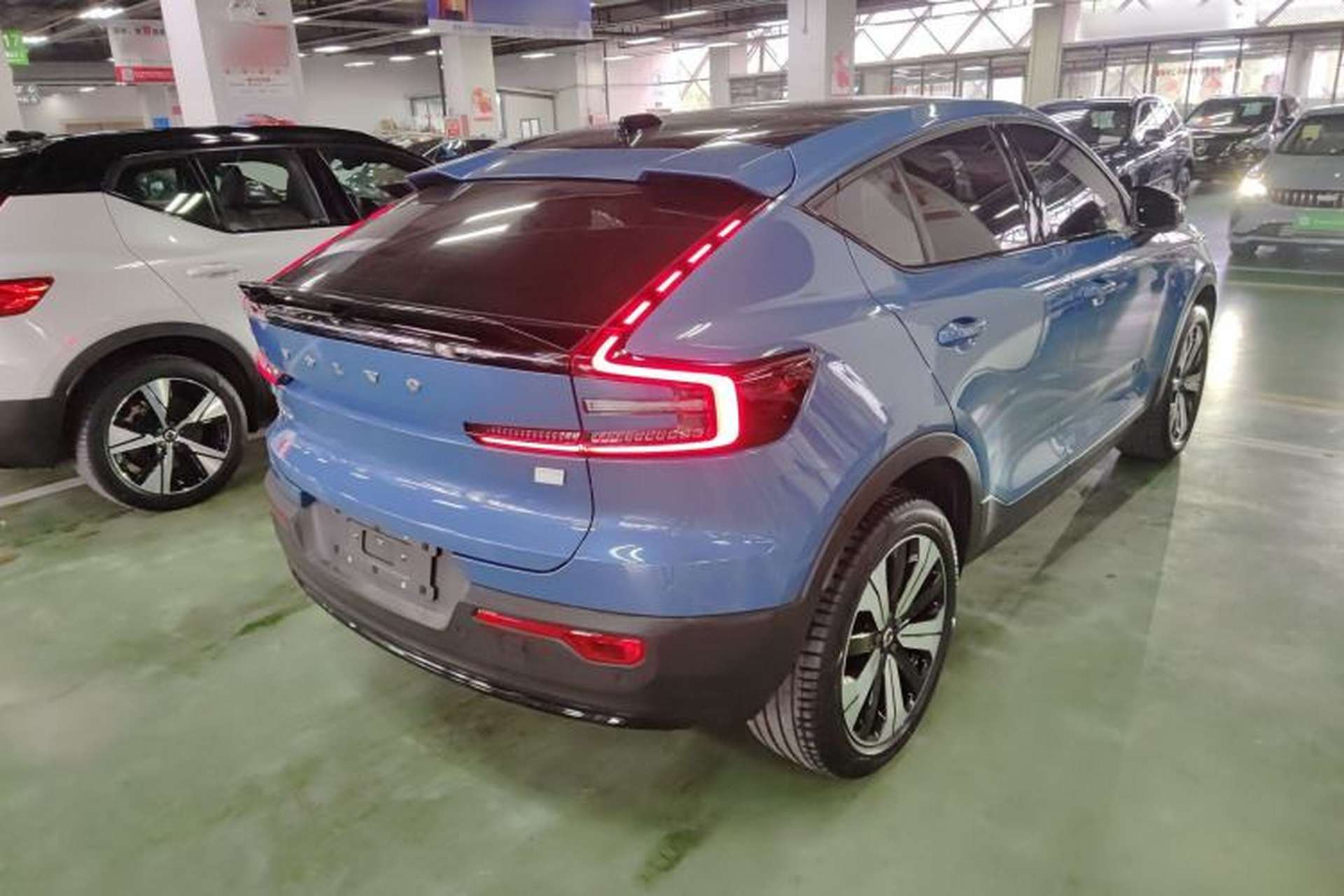 Used Volvo C40 2023 Long-Range Version Rear Right 45 Deg