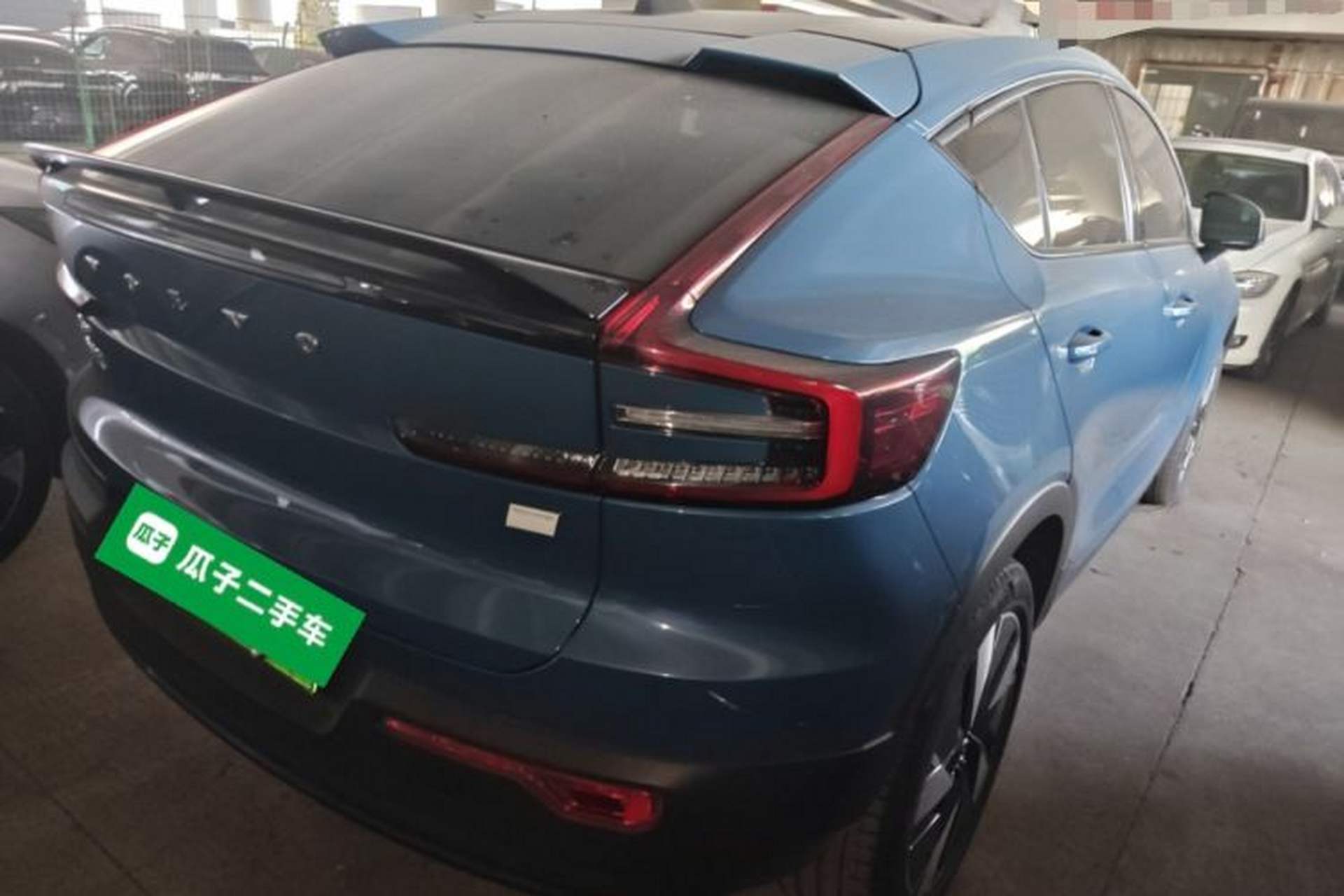 Used Volvo C40 2024 Long-Range PRO Version Rear Right 45 Deg