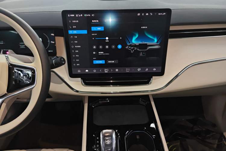 Used Volvo EM90 2025 Ultra Six-Seater Audio And AC Panel