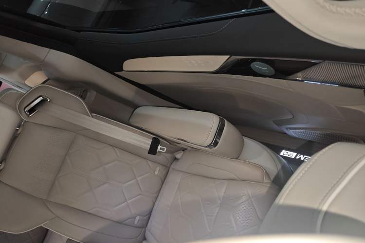 Used Volvo EM90 2025 Ultra Six-Seater Left Rear Door Interior