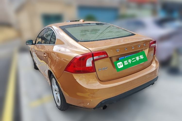 Used Volvo S60 2012 T5 Zhiya Edition Rear Left 45 Deg