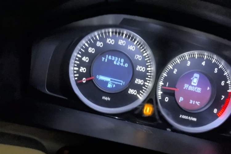 Used Volvo S60 2012 T5 Zhiya Edition Odometer Close Up