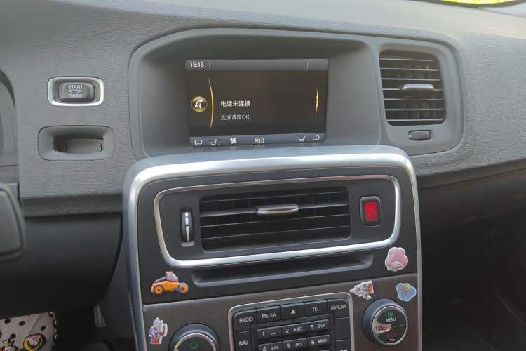 Used Volvo S60 2013 T5 Zhiya Edition Audio And AC Panel