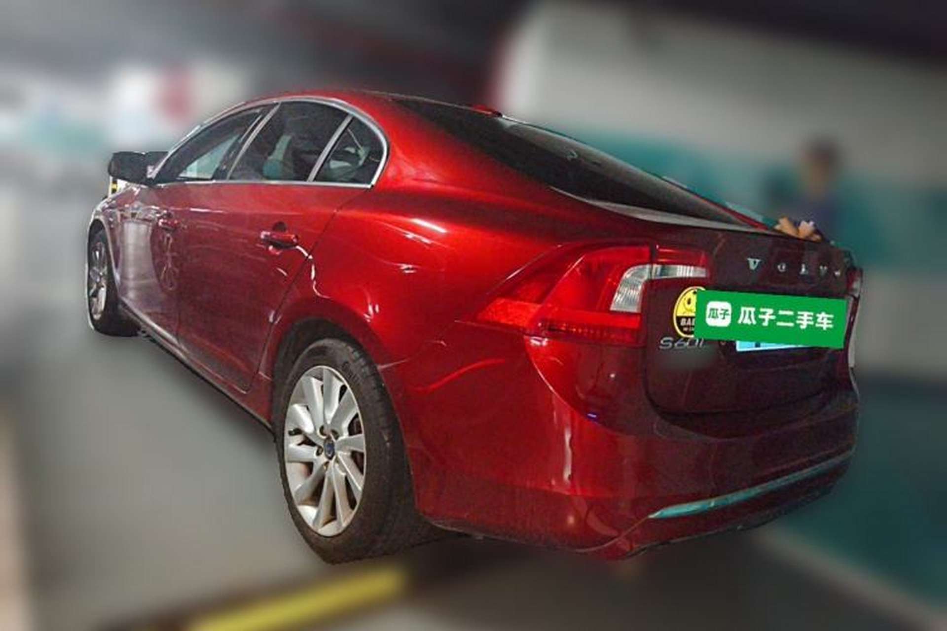 Used Volvo S60 2014 S60L 2.0T Zhiyuan Edition Rear Left 45 Deg