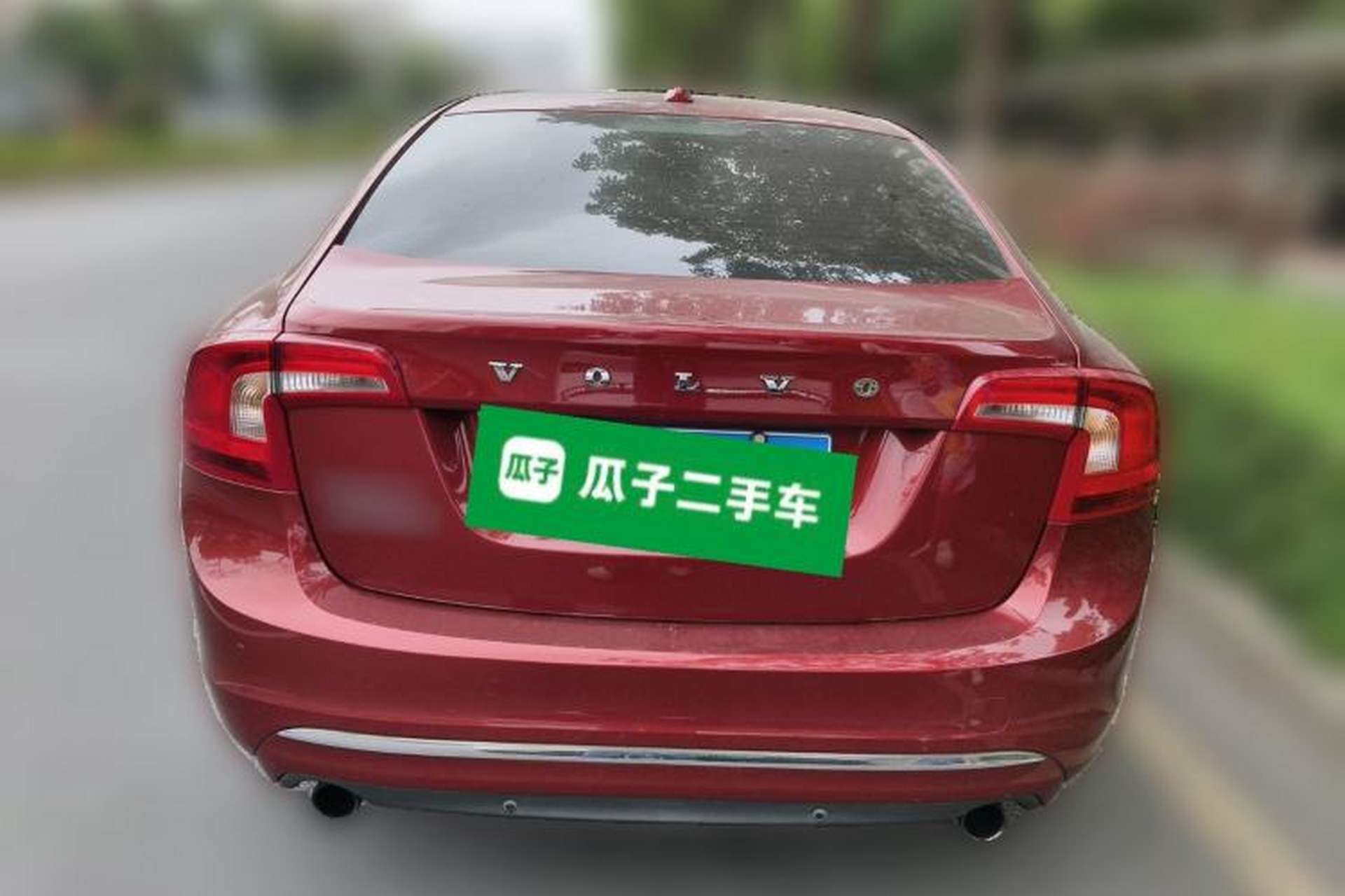 Used Volvo S60 2014 S60L 2.0T Zhiyuan Edition Rear