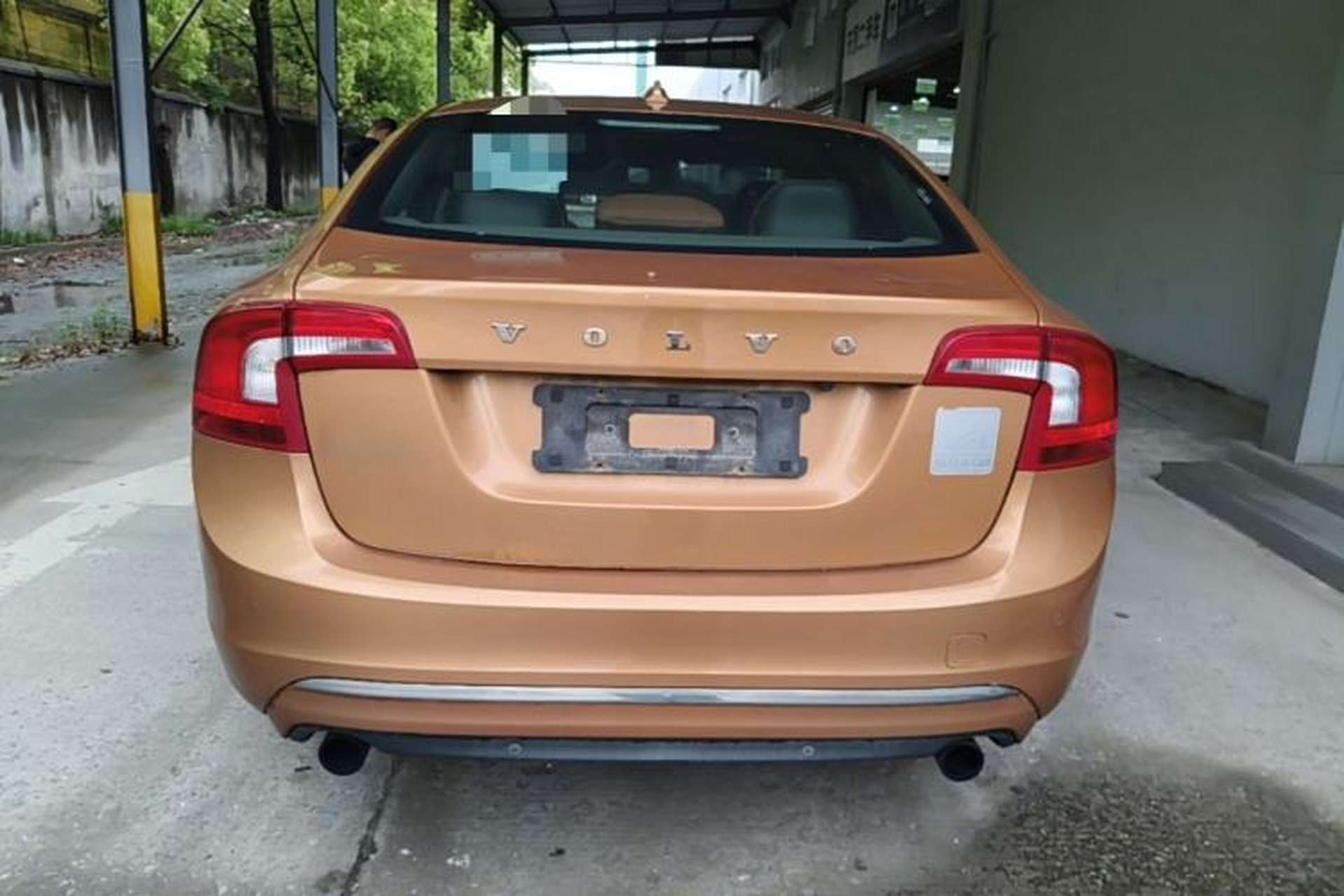Used Volvo S60 2014 S60L 2.0T Zhiyuan Edition Rear