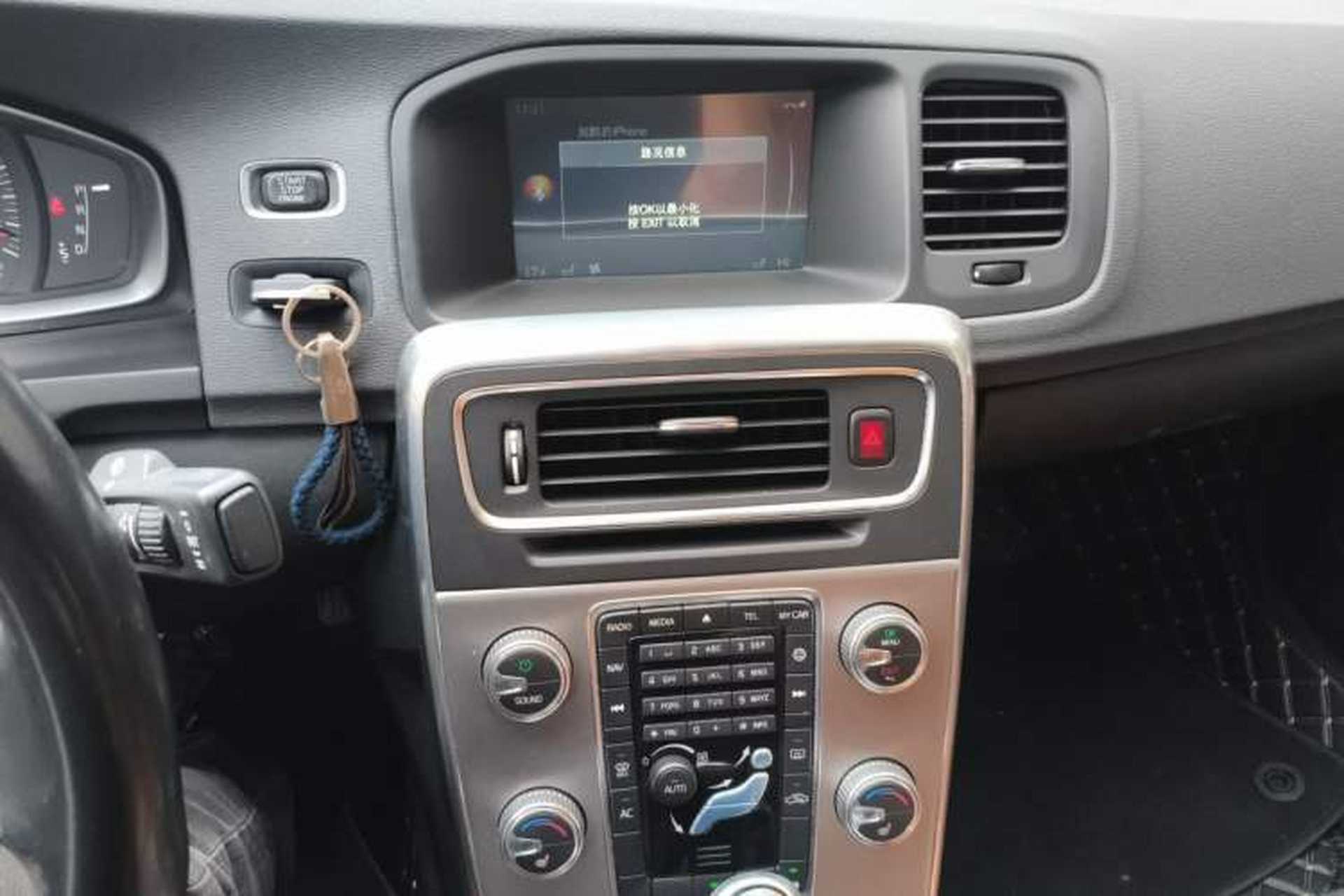 Used Volvo S60 2015 S60L 2.0T Zhiyuan Edition Audio And AC Panel
