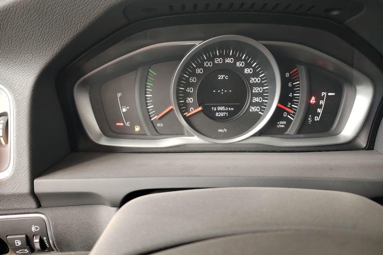 Used Volvo S60 2016 S60L T3 Smart Drive Edition Odometer Close Up