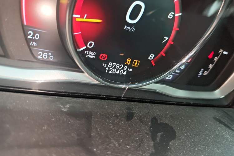 Used Volvo S60 2016 S60L T5 Intelligent Drive Edition Odometer Close Up