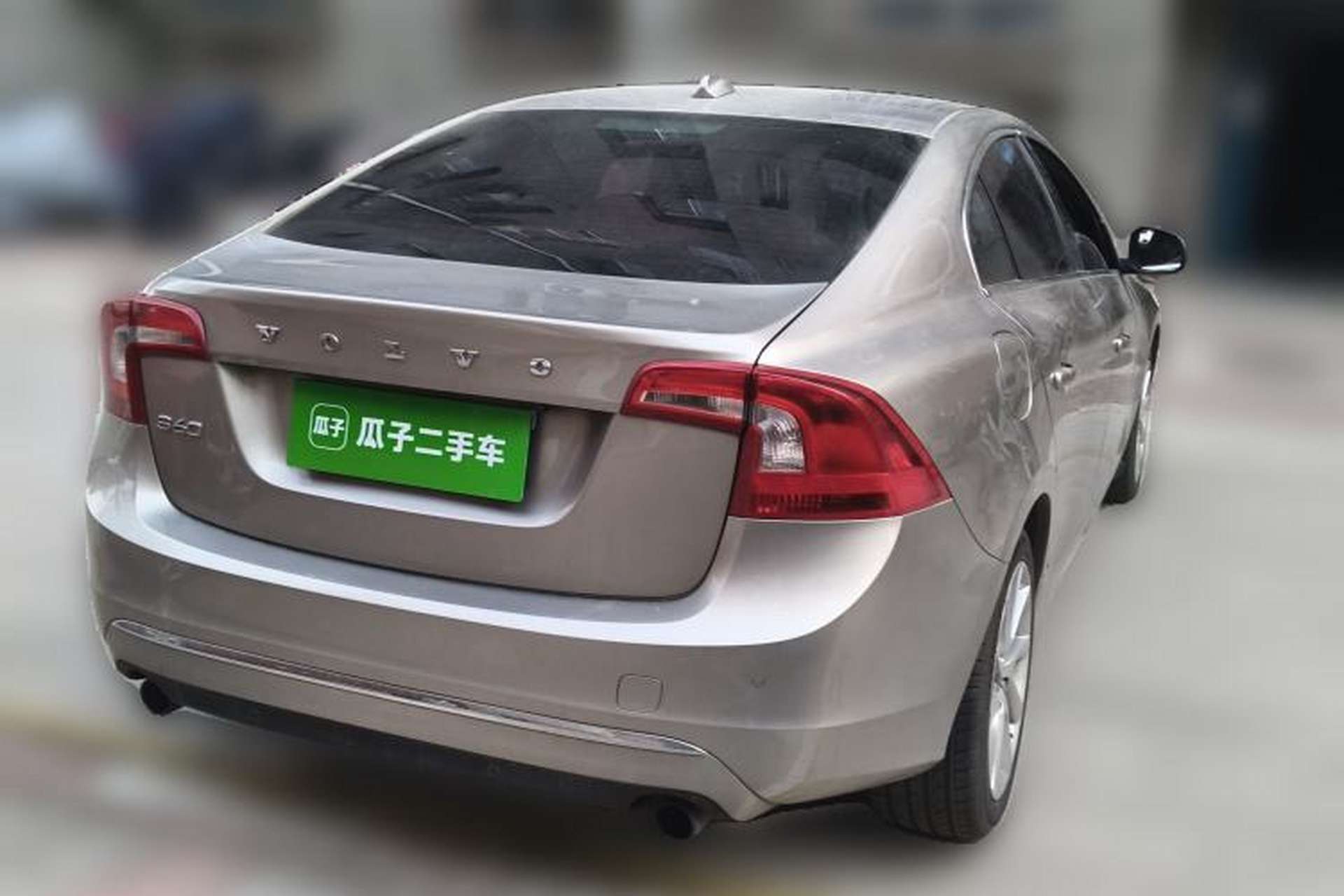 Used Volvo S60 2016 S60L T4 Zhiyuan Edition Rear Right 45 Deg
