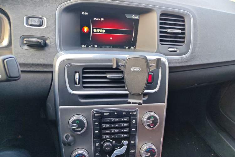 Used Volvo S60 2016 S60L T4 Zhiyuan Edition Audio And AC Panel