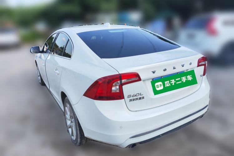 Used Volvo S60 2016 S60L T4 Zhiyuan Edition Rear Left 45 Deg