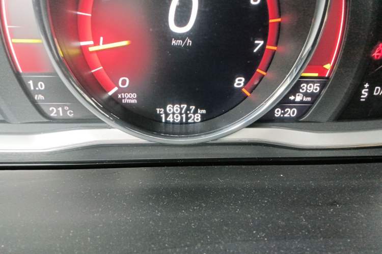 Used Volvo S60 2017 S60L T4 Smart Range Edition Odometer Close Up
