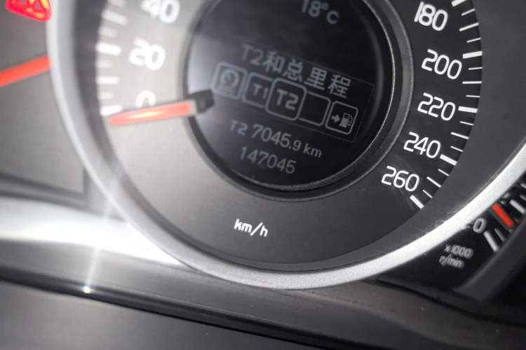 Used Volvo S60 2017 S60L T3 Smart Upgrade Edition Odometer Close Up