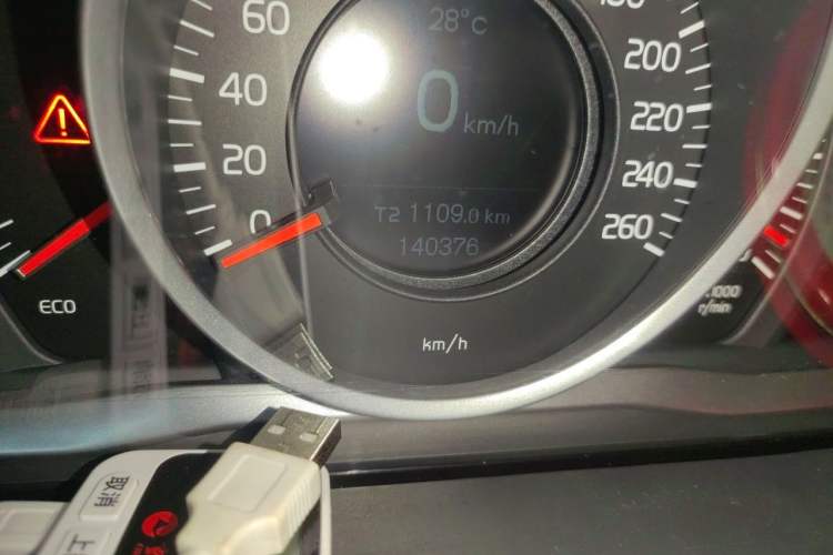 Used Volvo S60 2017 S60L T3 Smart Upgrade Edition Odometer Close Up