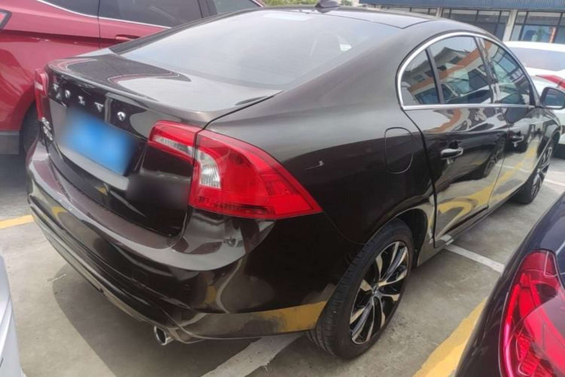 Used Volvo S60 2018 S60L T3 Smart Progress Edition Rear Right 45 Deg