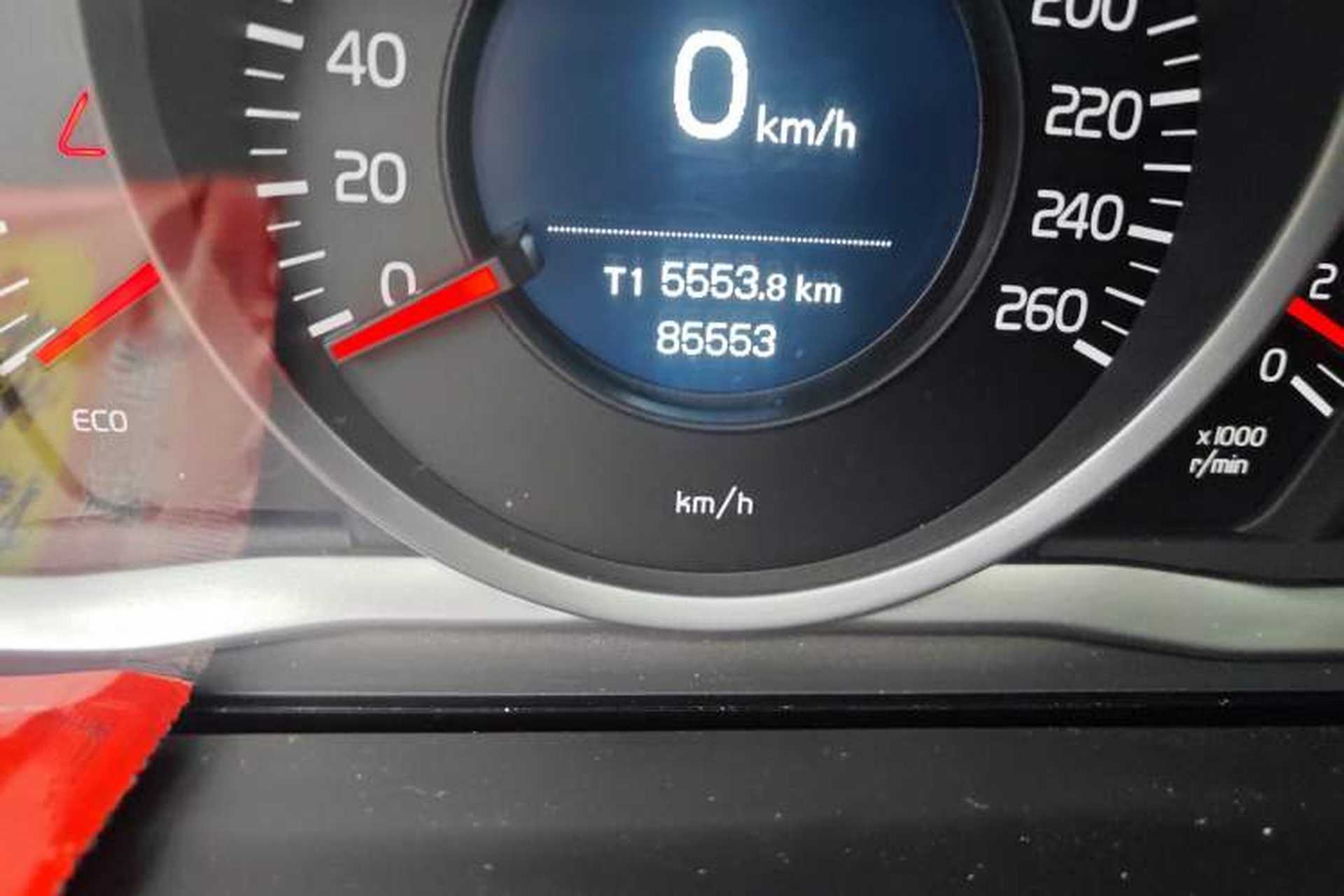 Used Volvo S60 2018 S60L T3 Smart Progress Edition Odometer Close Up