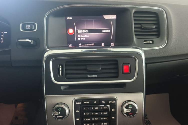 Used Volvo S60 2019 S60L Facelift T5 Intelligent Advanced Edition Audio And AC Panel