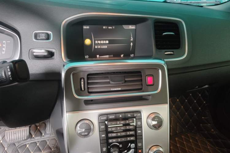 Used Volvo S60 2019 S60L T3 Intelligent Upgrade Edition Audio And AC Panel