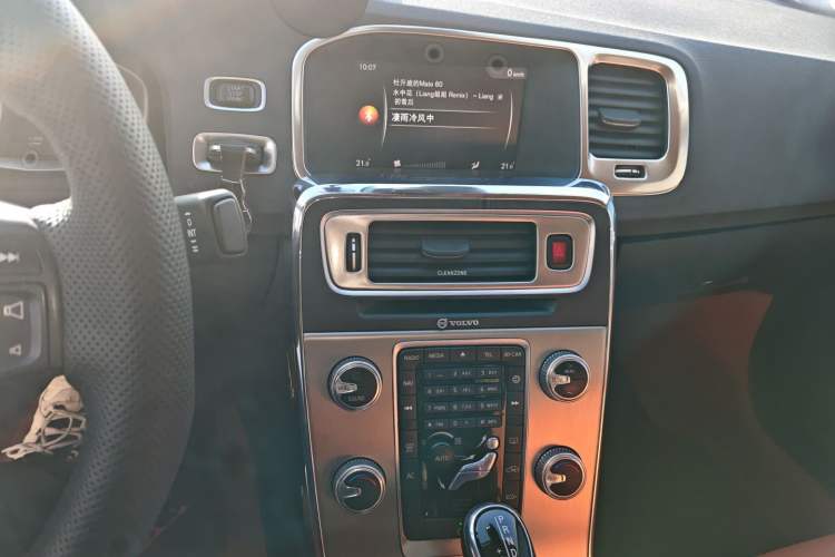 Used Volvo S60 2019 S60L Facelift T5 Intelligent Advanced Edition Audio And AC Panel