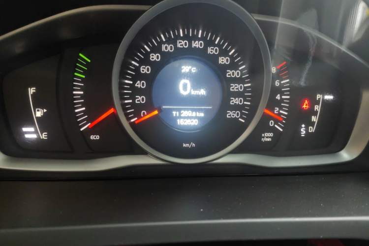 Used Volvo S60 2019 S60L Facelift T5 Intelligent Advanced Edition Odometer Close Up