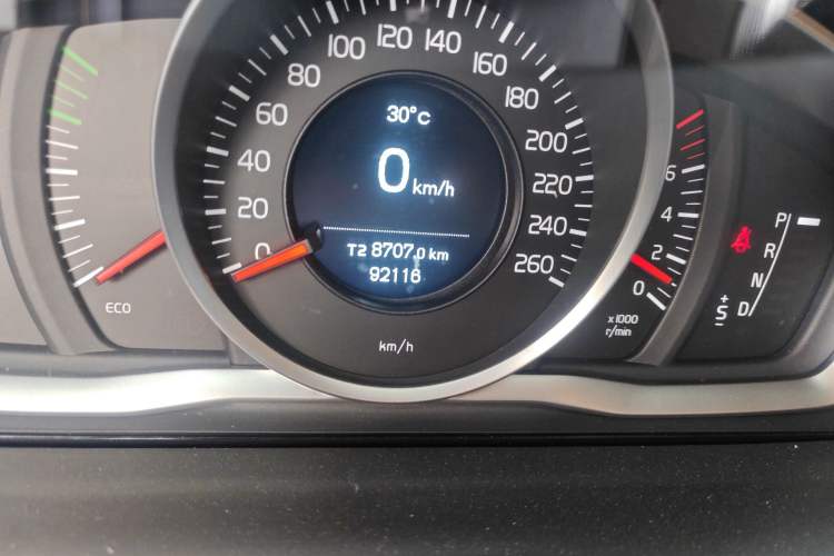 Used Volvo S60 2019 S60L Facelift T5 Intelligent Advanced Edition Odometer Close Up